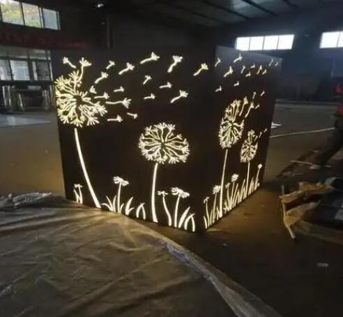 石阡耐候钢灯箱